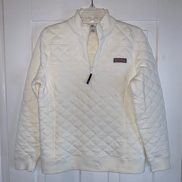 Vineyard Vines Tops - Vineyard Vines Allover Quilted Shep Shirt 1/4 Zip